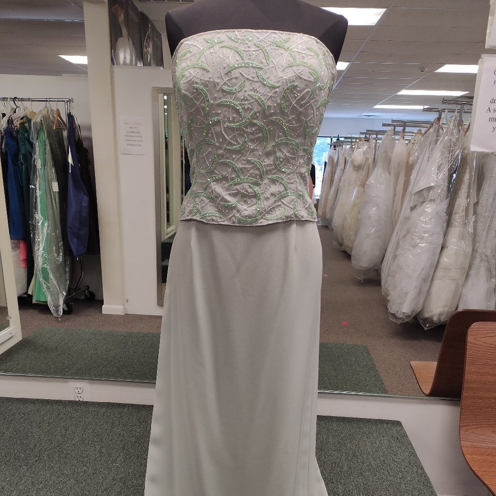 Sage Green Gown 7287